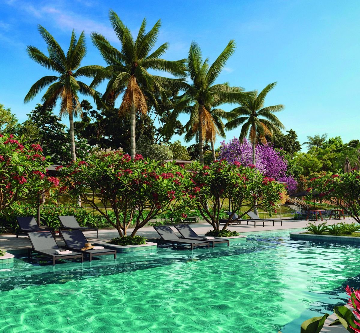 Piscina do clube