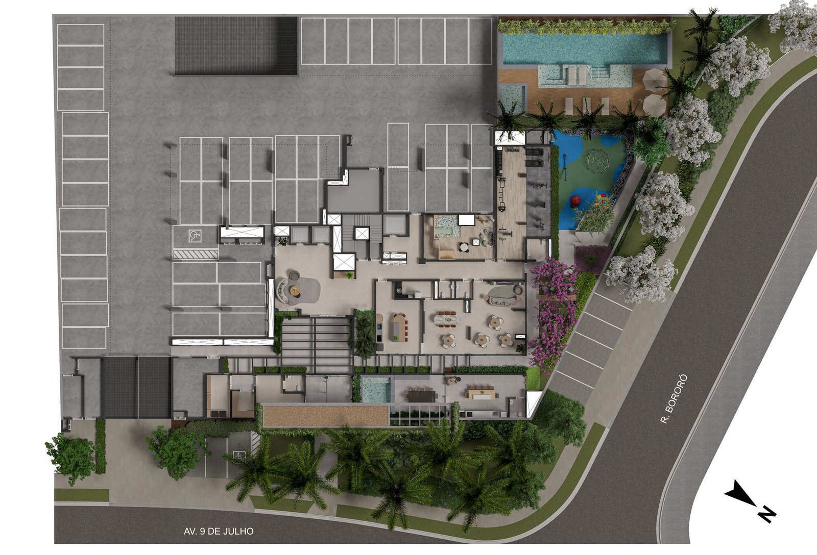 Implantação do Areté Home no Jardim Park Meraki