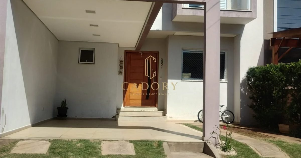 Sobrado a venda Condominio Montreal - Indaiatuba, SP | Cadory